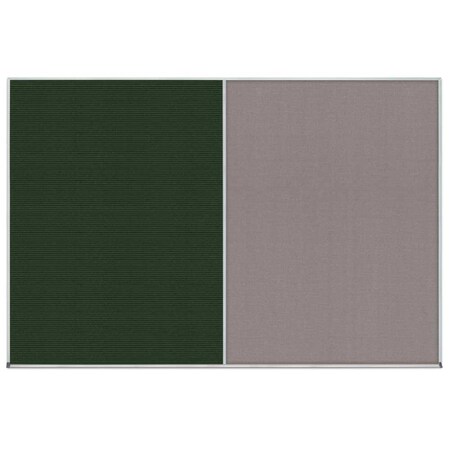 United Visual Products Enclosed Corkboard, 1 Door, 18"x24", 4" Fra, UV3407-BLACK-APRICOT UV3407-BLACK-APRICOT